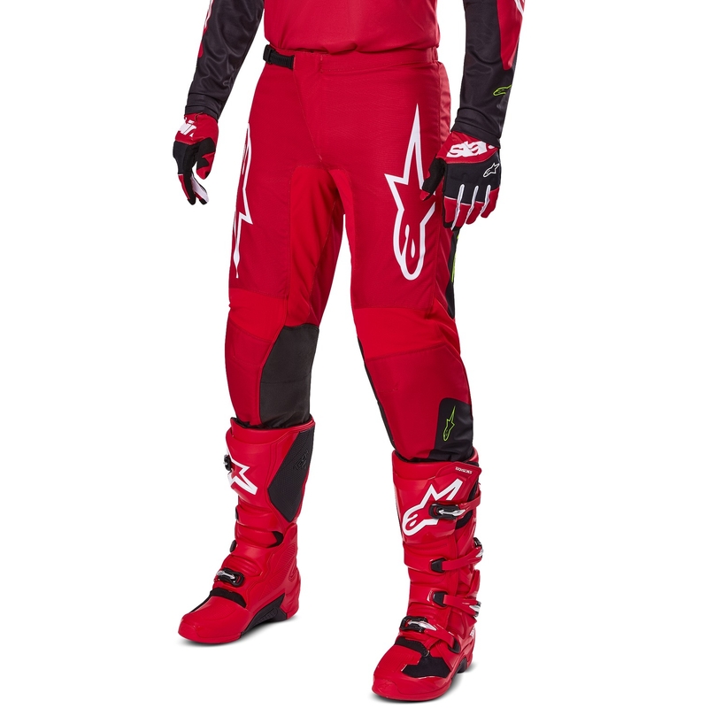 Pantalón Motocross Alpinestars Fluid Haul Rojo y Negro