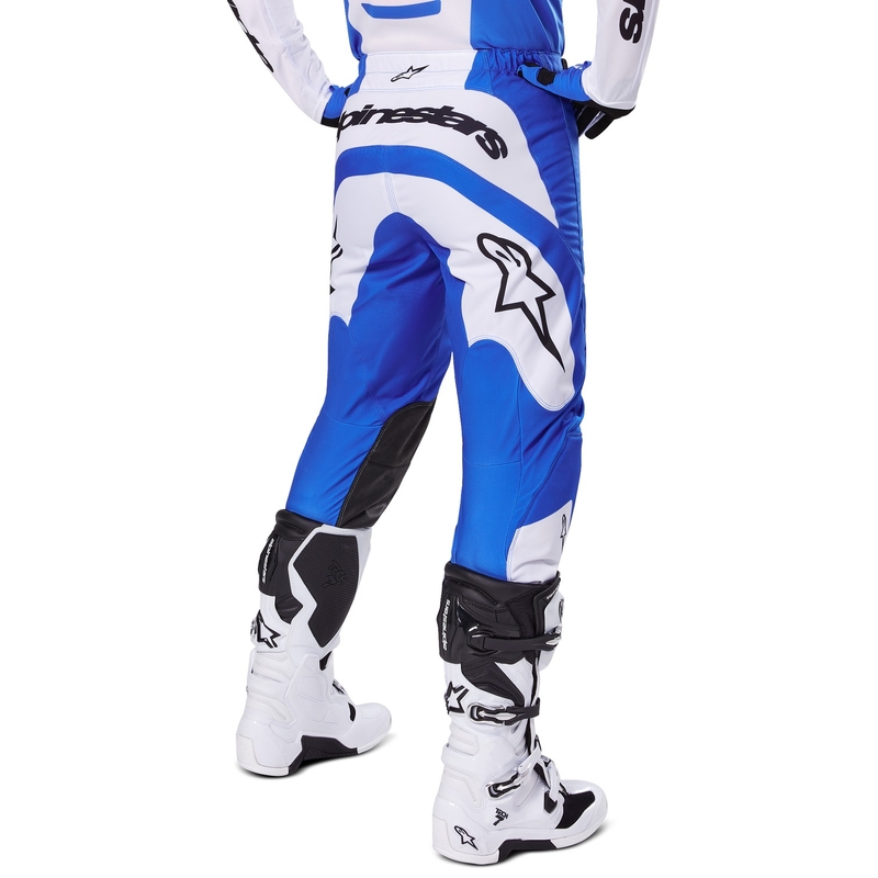 Pantalón Motocross Alpinestars Fluid Haul Azul y Blanco