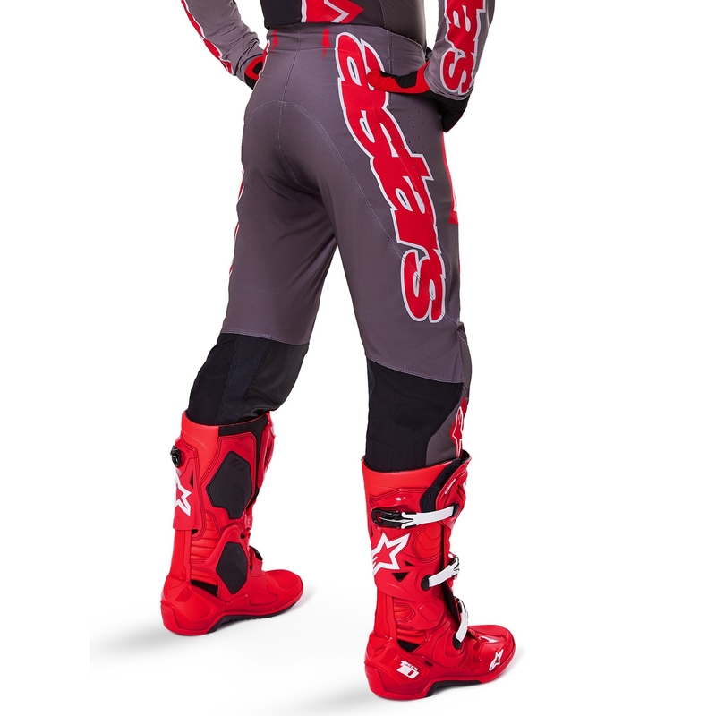 Pantalón Motocross Alpinestars Supertech Lipan Rojo Humo