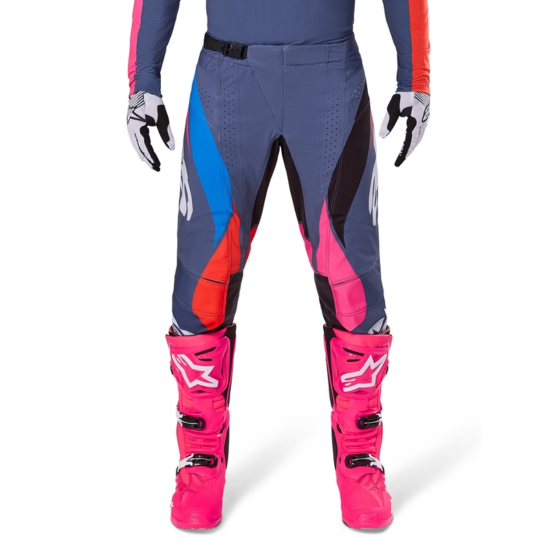 Pantalón motocross Alpinestars Techstar Dreem gris-multicolor
