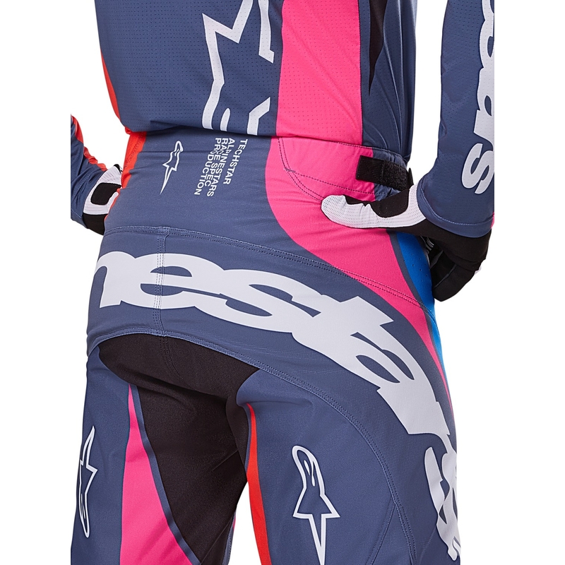 Pantalón motocross Alpinestars Techstar Dreem gris-multicolor