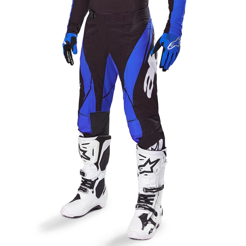 Pantalón Motocross Alpinestars Techstar Dreem Negro y Azul