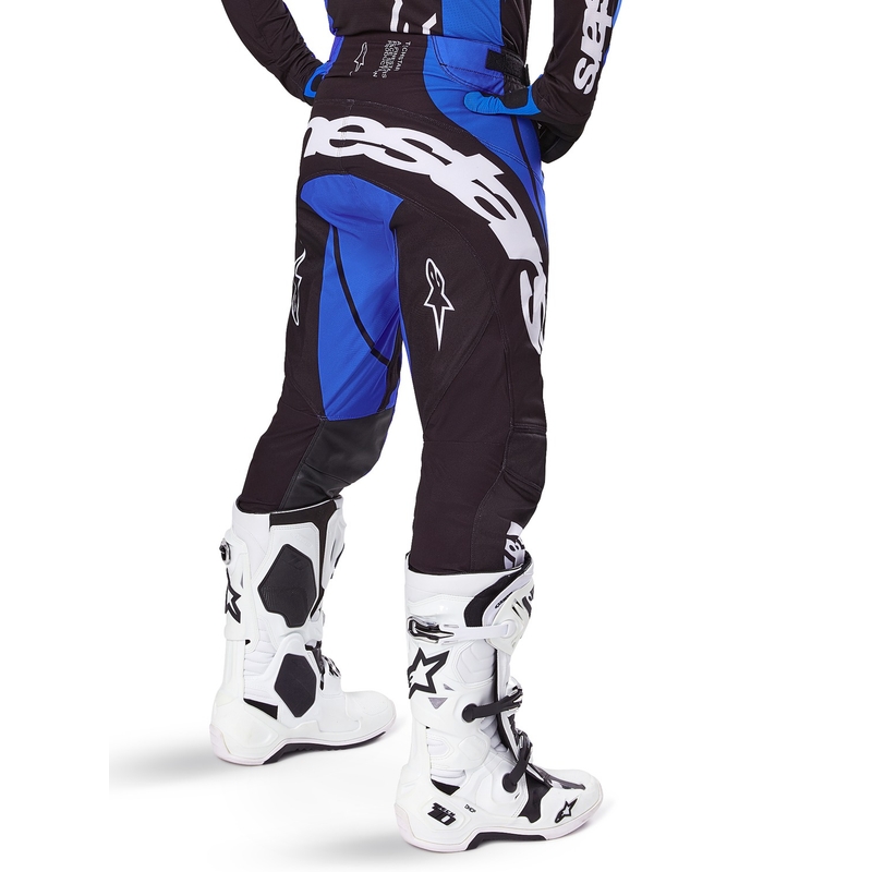 Pantalón Motocross Alpinestars Techstar Dreem Negro y Azul
