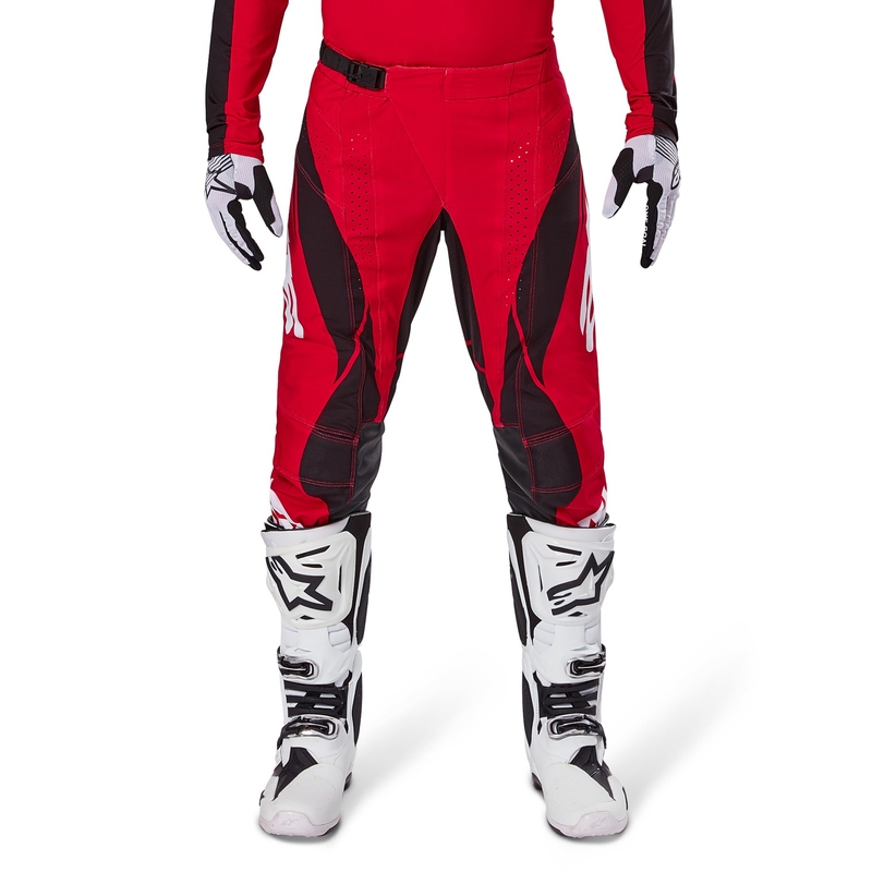 Pantalón Motocross Alpinestars Techstar Dreem Rojo y Negro