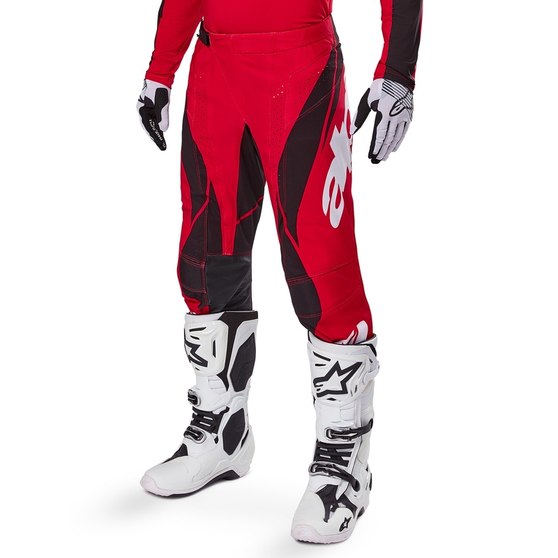 Pantalón Motocross Alpinestars Techstar Dreem Rojo y Negro