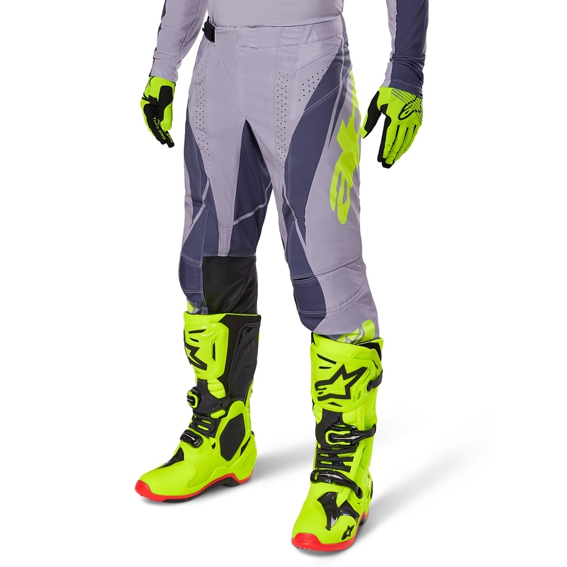 Pantalón motocross Alpinestars Techstar Dreem gris-gris oscuro