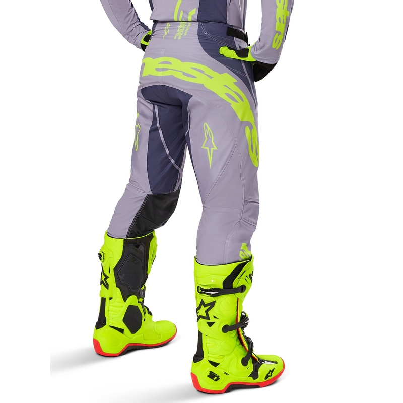 Pantalón motocross Alpinestars Techstar Dreem gris-gris oscuro