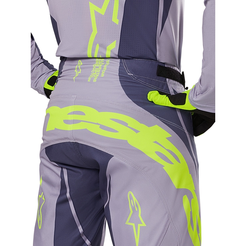 Pantalón motocross Alpinestars Techstar Dreem gris-gris oscuro