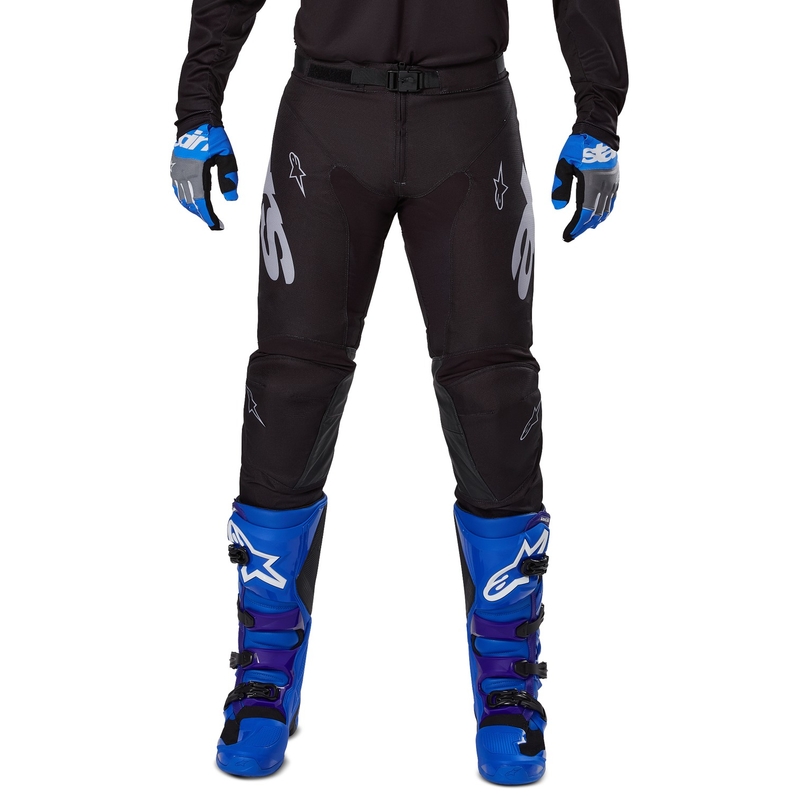 Pantalón Motocross Alpinestars Racer Graphite Negro y Gris