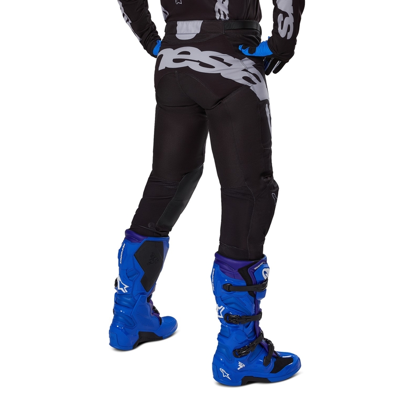 Pantalón Motocross Alpinestars Racer Graphite Negro y Gris