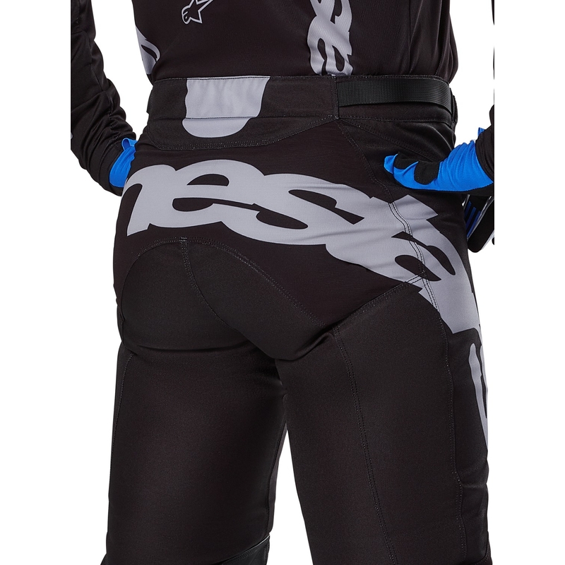 Pantalón Motocross Alpinestars Racer Graphite Negro y Gris