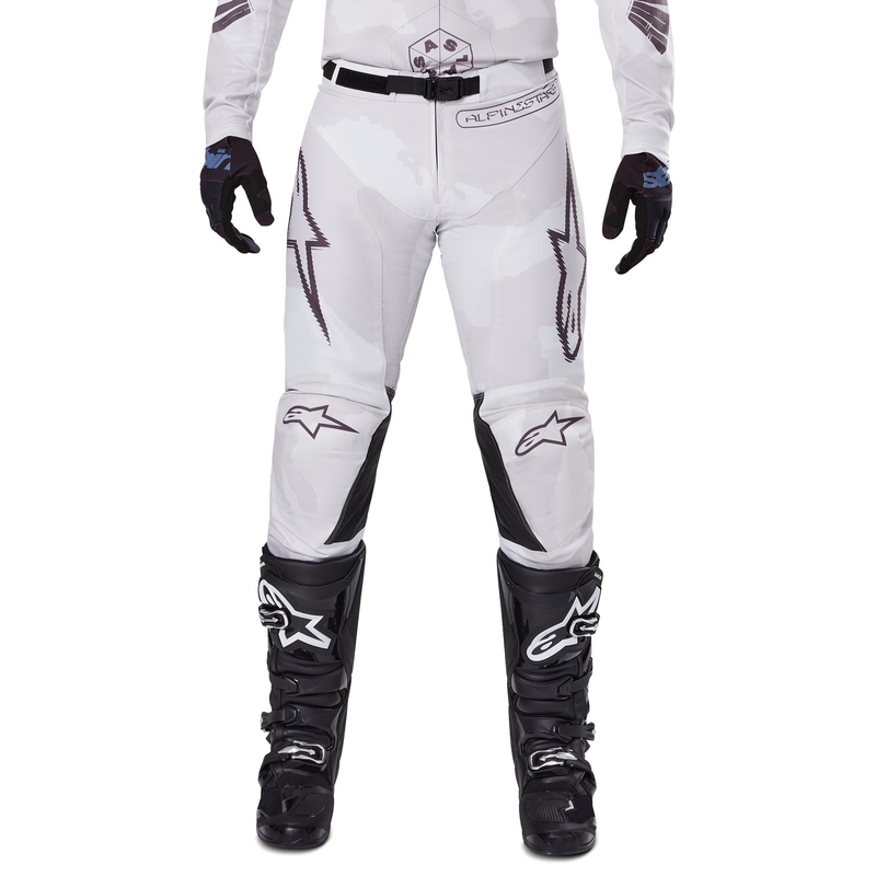 Pantalón de motocross Alpinestars Racer Hollow camuflaje claro-marrón