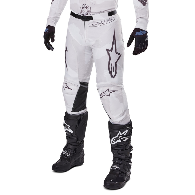 Pantalón de motocross Alpinestars Racer Hollow camuflaje claro-marrón