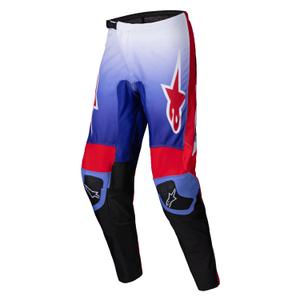 Pantalón motocross Alpinestars Fluid Wurx púrpura-rojo