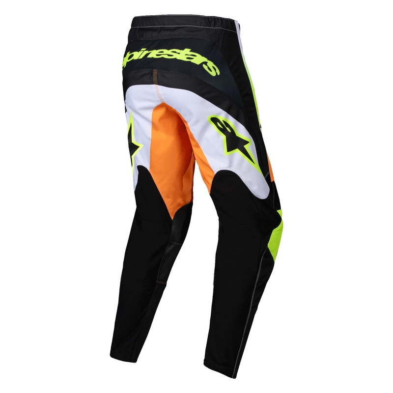 Pantalón Motocross Alpinestars Fluid Wurx Amarillo y Negro