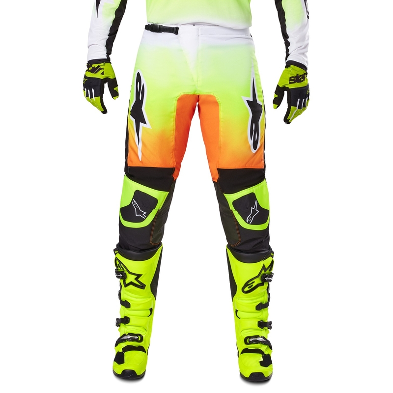 Pantalón Motocross Alpinestars Fluid Wurx Amarillo y Negro