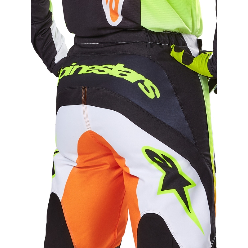 Pantalón Motocross Alpinestars Fluid Wurx Amarillo y Negro