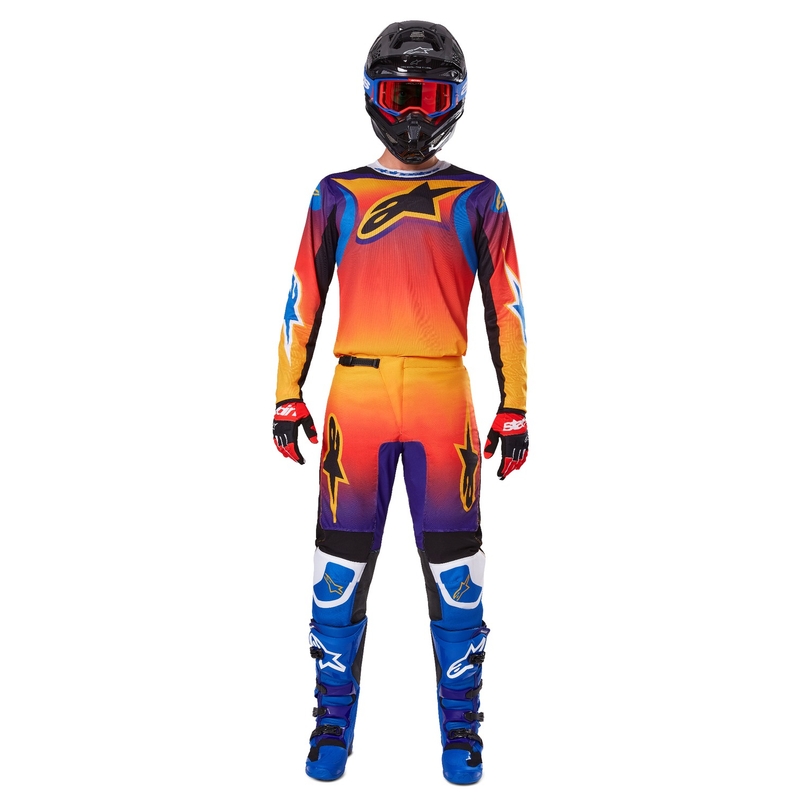 Pantalón Motocross Alpinestars Fluid Wurx Multicolor