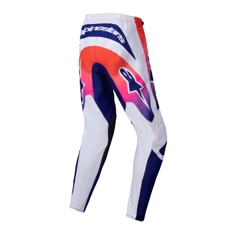 Pantalón Motocross Alpinestars Stella Fluid Wurx Mujer Multicolor-Blanco