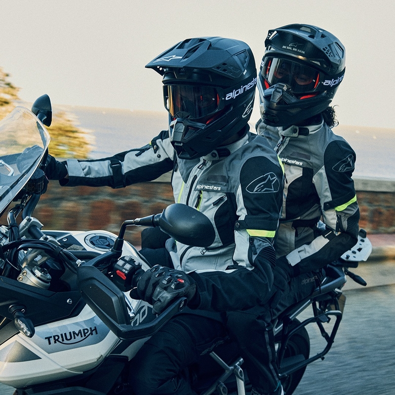 Chaqueta de moto Alpinestars Bogota PRO Drystar Verde y Negra 2025