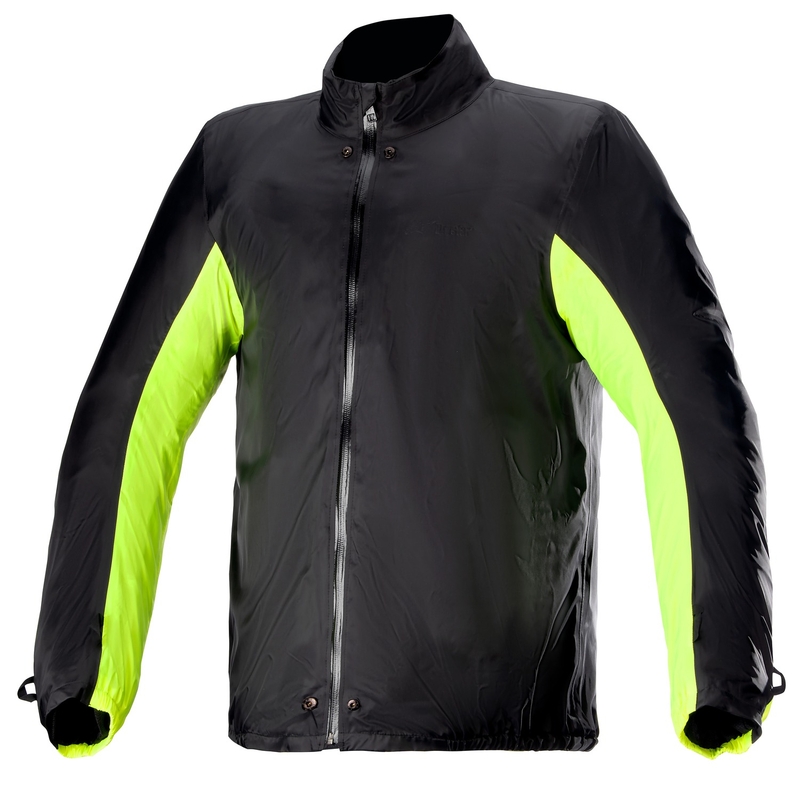 Chaqueta de moto Alpinestars Bogota PRO Drystar gris-negro-amarillo fluorescente