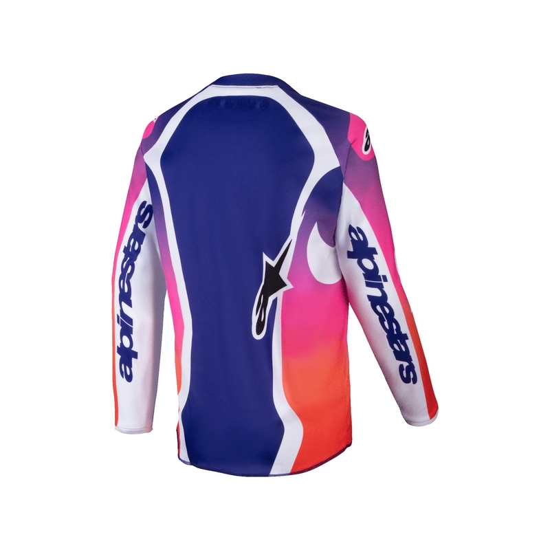 Maillot motocross niño Alpinestars Racer Wurx multicolor-blanco