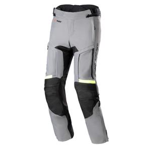 Pantalón de moto Alpinestars Bogota Pro Drystar 3 Season 2025 Gris-Negro-Amarillo Flúo