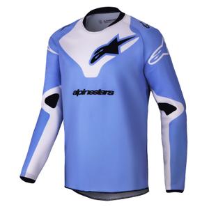 Maillot motocross niño Alpinestars Racer Veil púrpura-negro