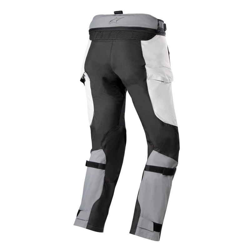 Pantalones de moto Alpinestars Bogota Pro Drystar 4 gris-negro-amarillo fluorescente