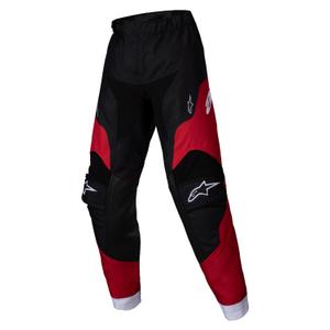 Pantalón Motocross Alpinestars Racer Veil Niño Negro y Rojo