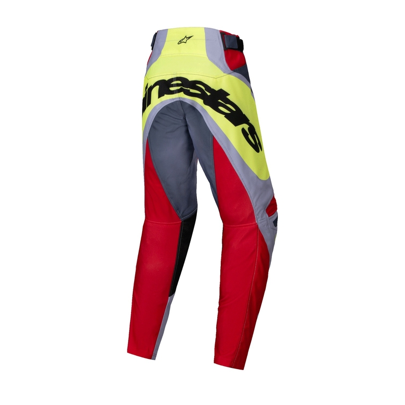 Pantalón Alpinestars Racer Melt Motocross Niño Rojo y Gris