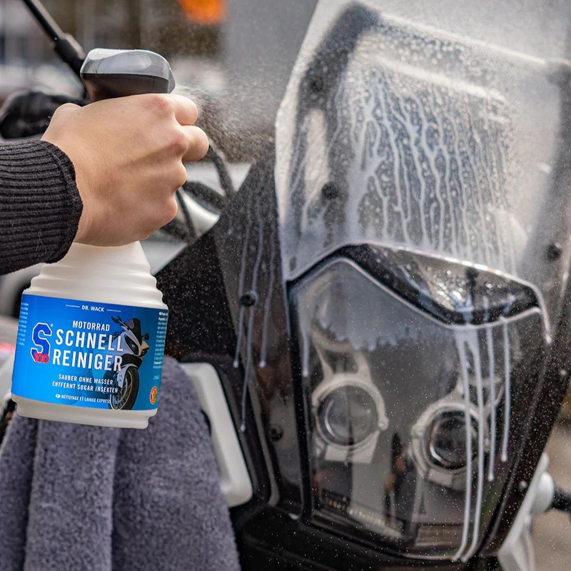 Limpiador sin agua para motocicletas S100 Limpiador sin agua 500 ml