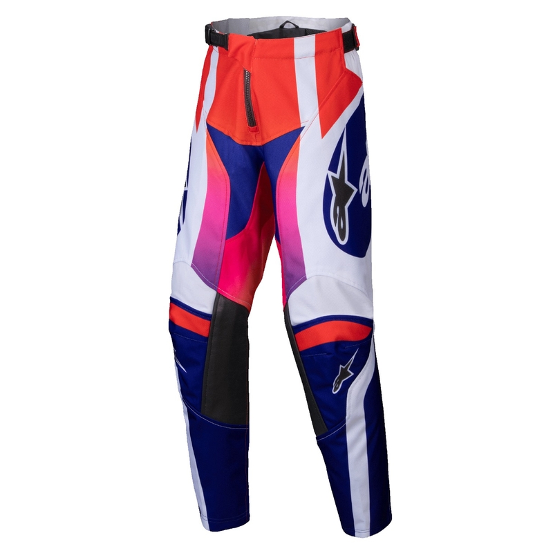 Alpinestars Racer Wurx Pantalones Motocross Niños Multicolor-Blanco