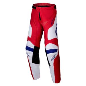 Alpinestars Racer Veil Pantalón Motocross Niño Rojo y Blanco