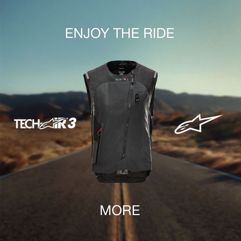 Chaleco airbag Alpinestars Stella TECH-AIR®3 system mujer negro-gris oscuro