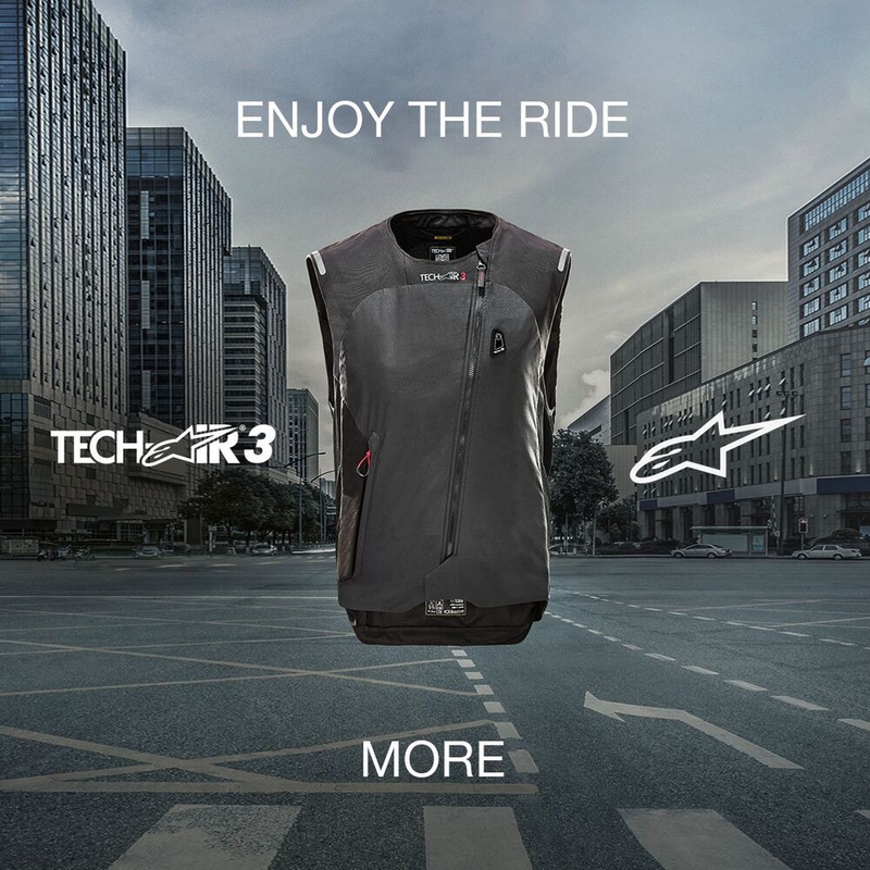 Chaleco airbag Alpinestars Stella TECH-AIR®3 system mujer negro-gris oscuro