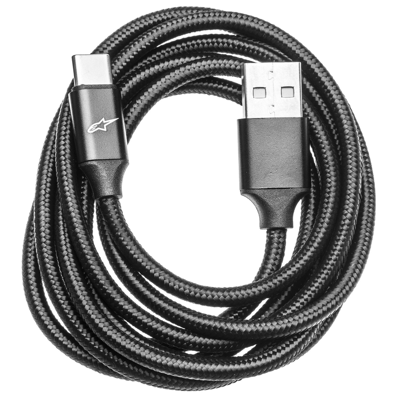 Cable de carga USB-C de repuesto para sistemas de airbag Alpinestars TECH-AIR®10/3/OFF-ROAD/7X