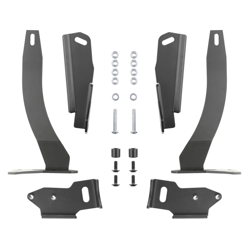 Soporte de luz LED Interphone para Honda Africa Twin (hasta 2019) negro