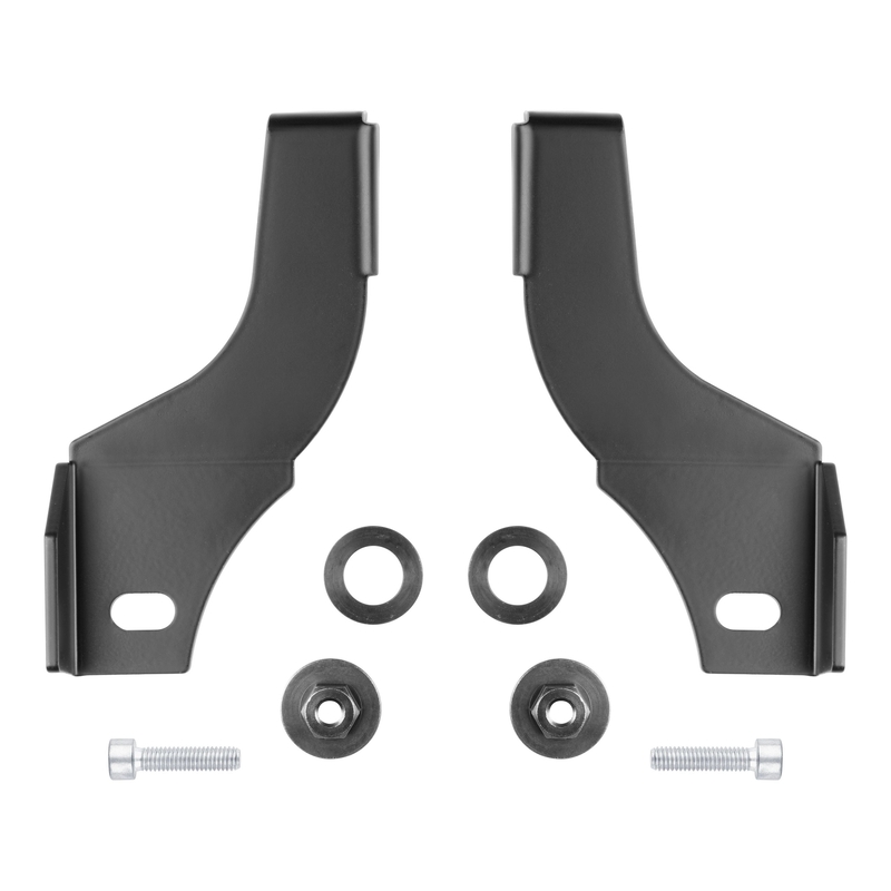 Soporte para iluminación LED adicional Interphone para BMW GS negro