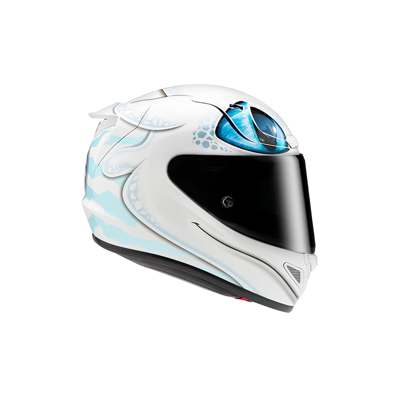 Casco integral HJC RPHA 12 Light Fury Universal blanco-azul liquidación