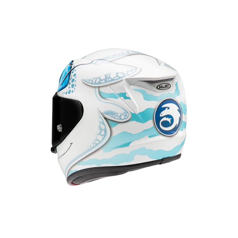 Casco integral HJC RPHA 12 Light Fury Universal blanco-azul liquidación