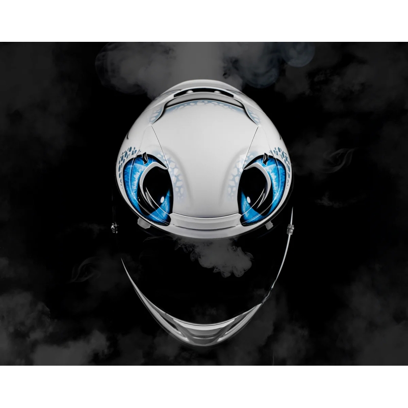 Casco integral HJC RPHA 12 Light Fury Universal blanco-azul liquidación
