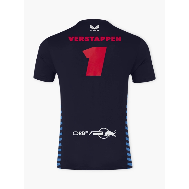 Camiseta Red Bull Racing F1 Max Verstappen azul oscuro