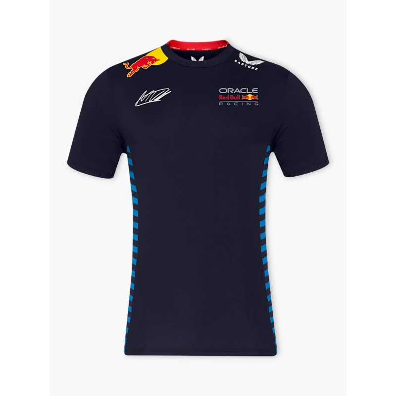 Camiseta Red Bull Racing F1 Max Verstappen azul oscuro