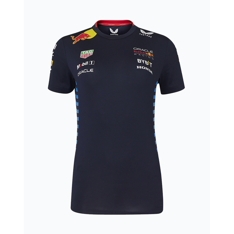 Camiseta Red Bull Racing F1 de mujer azul oscuro