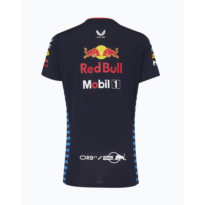 Camiseta Red Bull Racing F1 de mujer azul oscuro