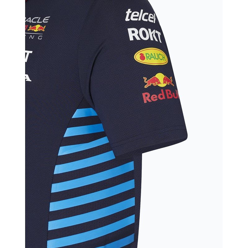 Camiseta Red Bull Racing F1 de mujer azul oscuro