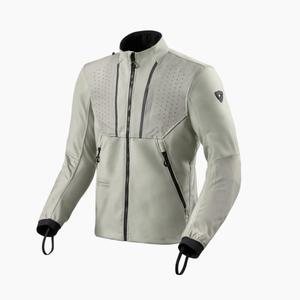 Chaqueta de moto Revit Surface gris claro