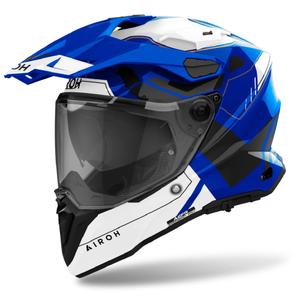 Casco enduro Airoh Commander 2 Reveal 2024 azul brillante