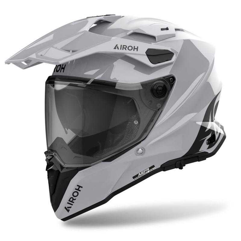 Casco de enduro Airoh Commander 2 Color gris brillante